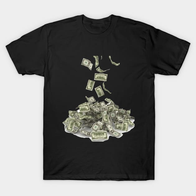 Money T-Shirt T-Shirt by TotaSaid
